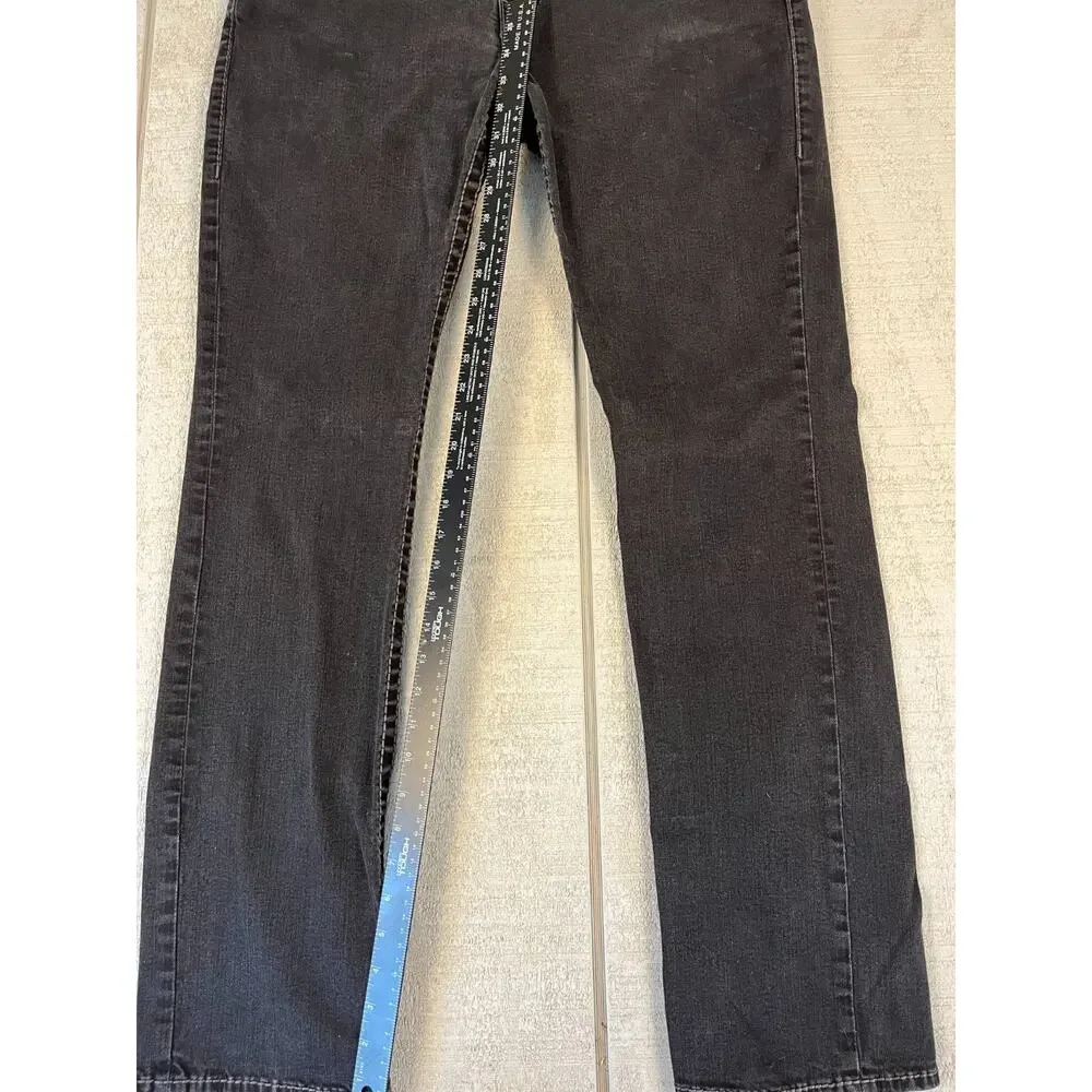 True Religion Ricky Straight Relaxed Jeans Men 38 Black Y2K Streetwear